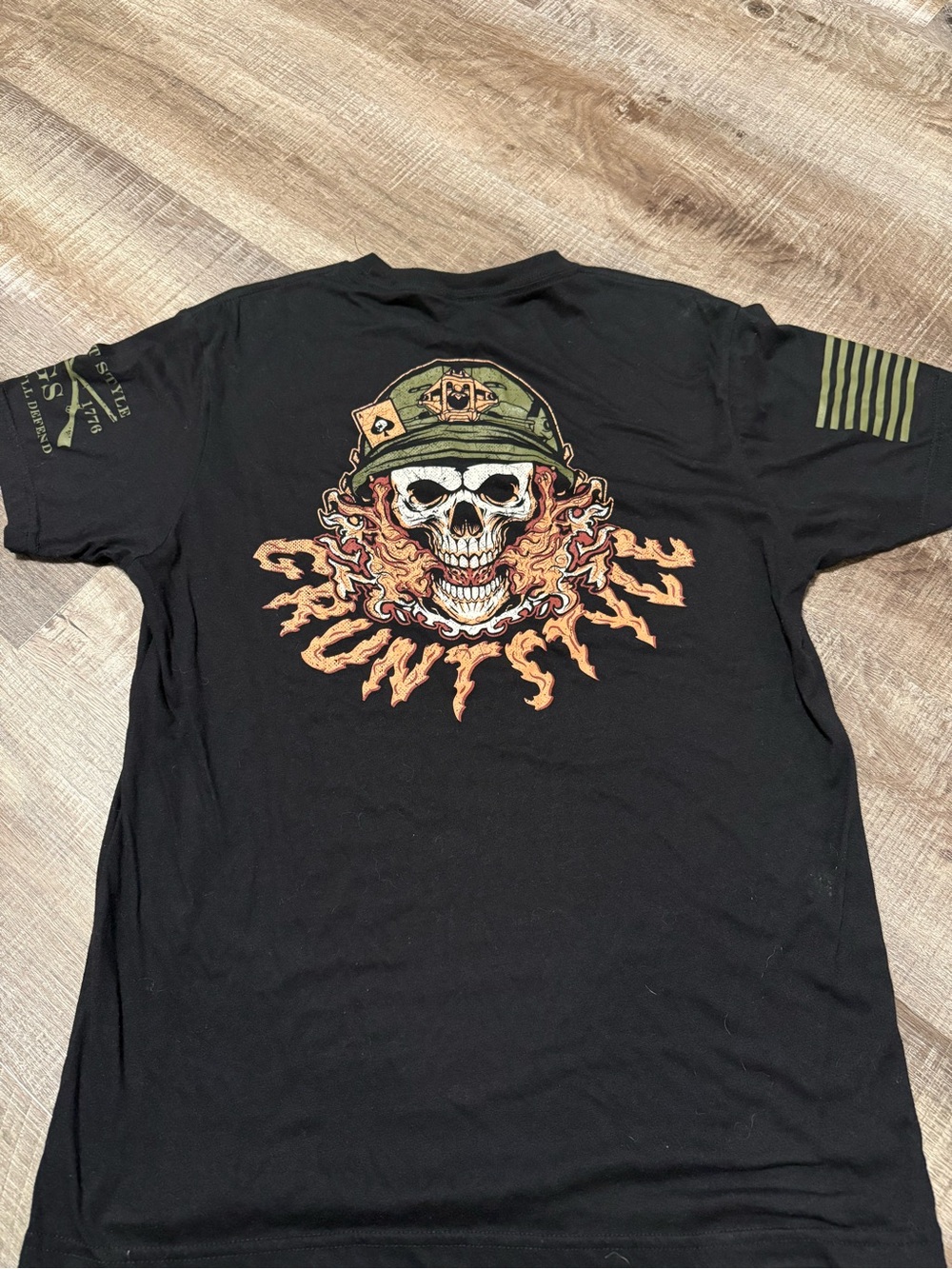 Grunt Style Military Skull T-Shirt